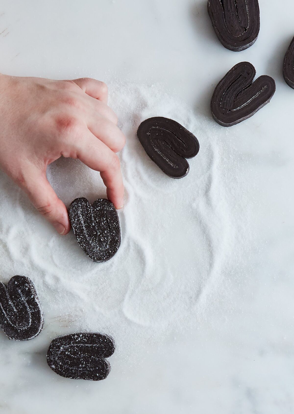 Chocolate puff pastry