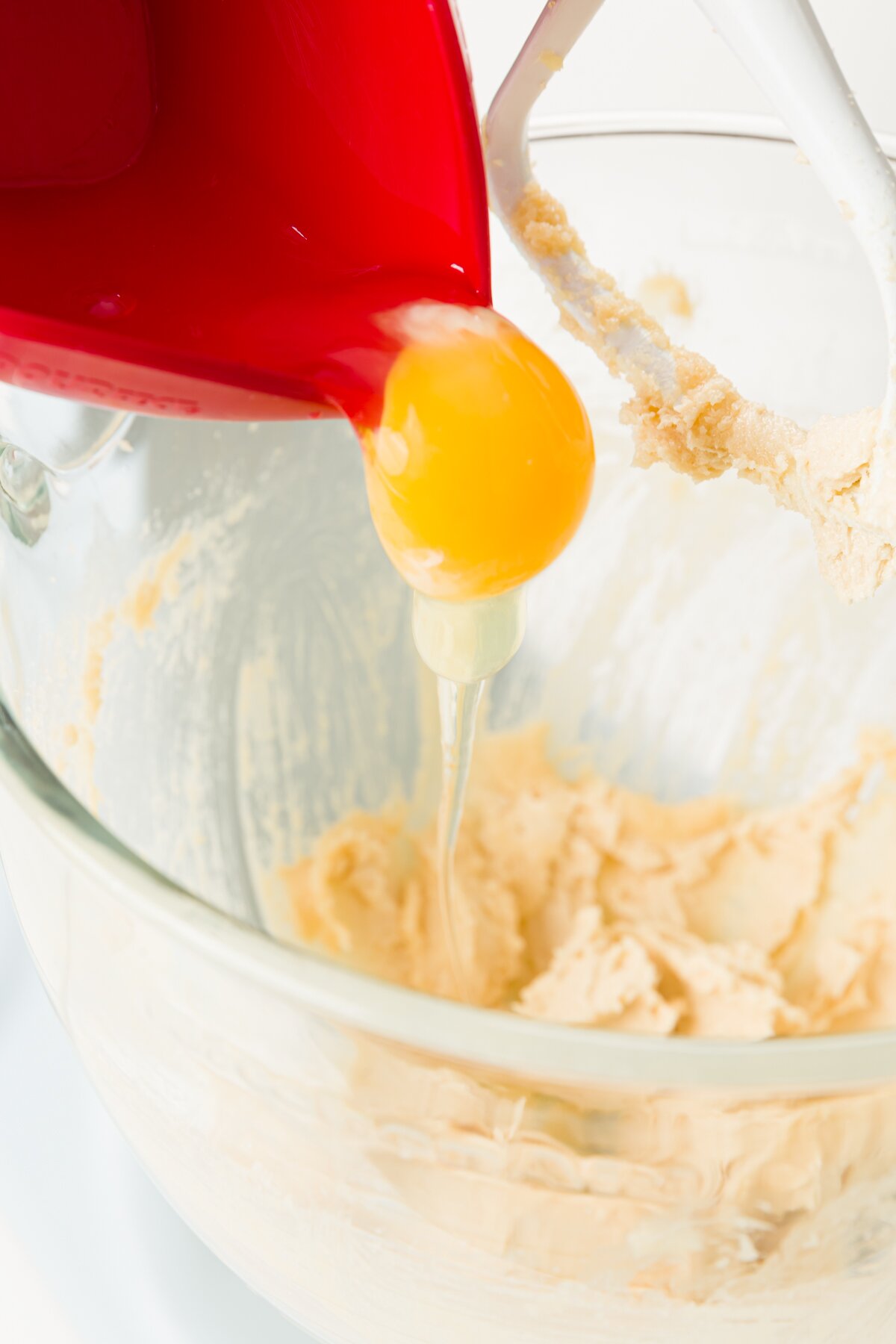 Eff dropping into KitchenAid mixing bowl