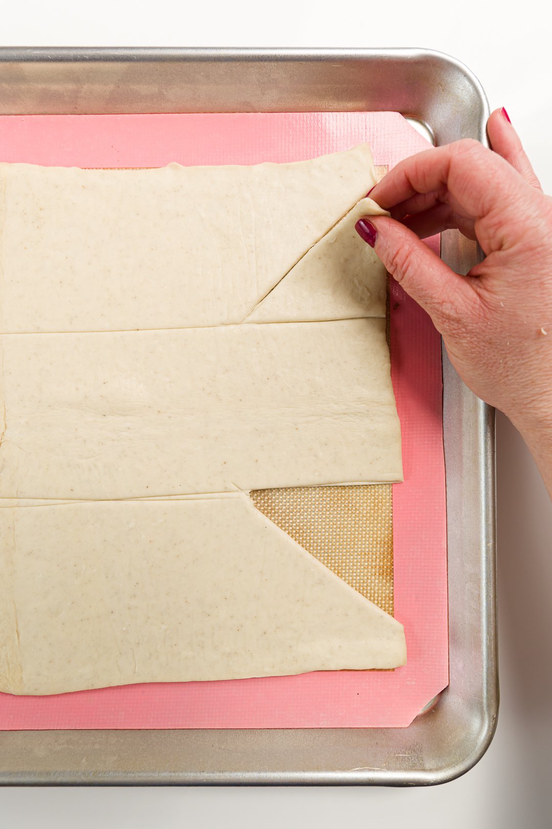 Prepping puff pastry