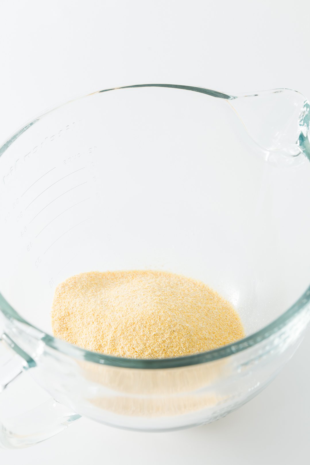 Bowl of cornmeal