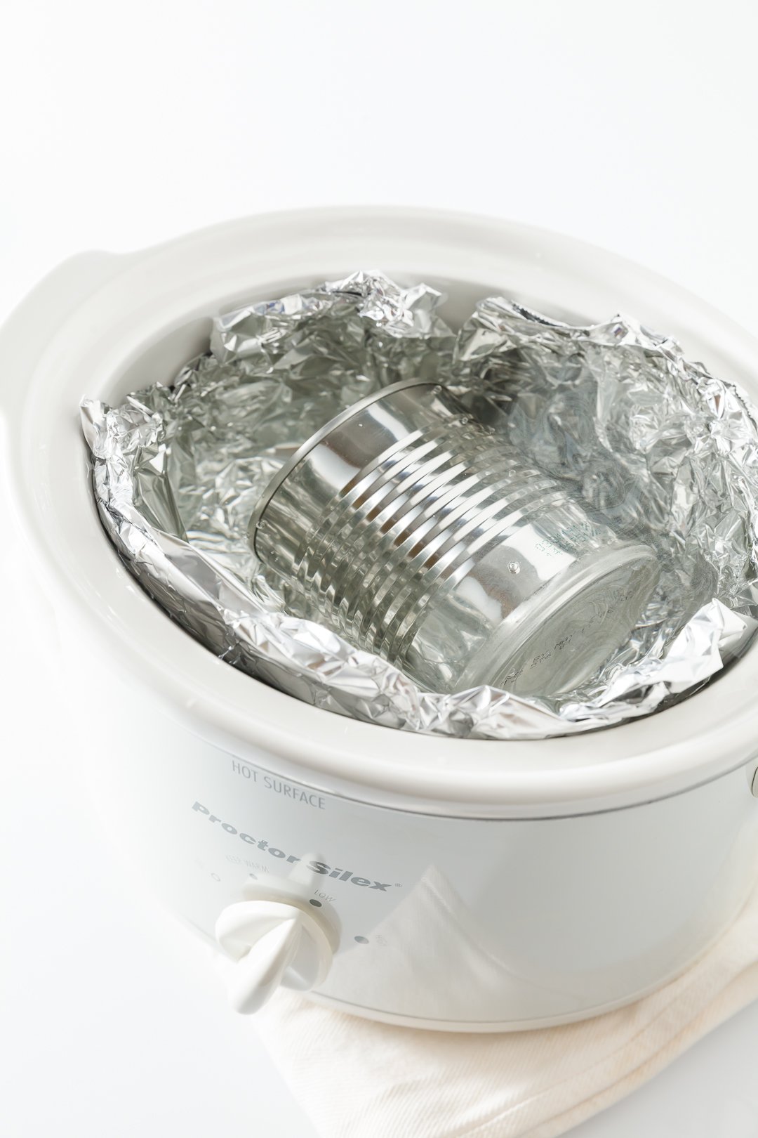 Sweetened condensed milk in a slow cooker