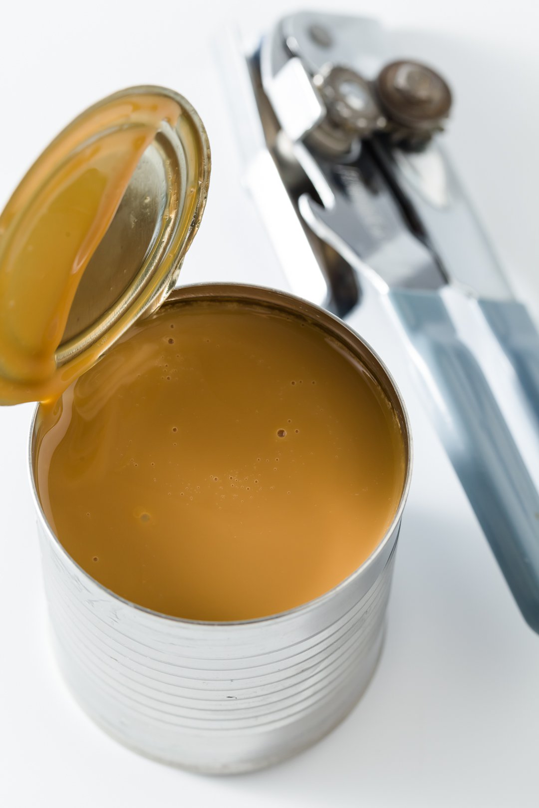 Dulce de leche in a can