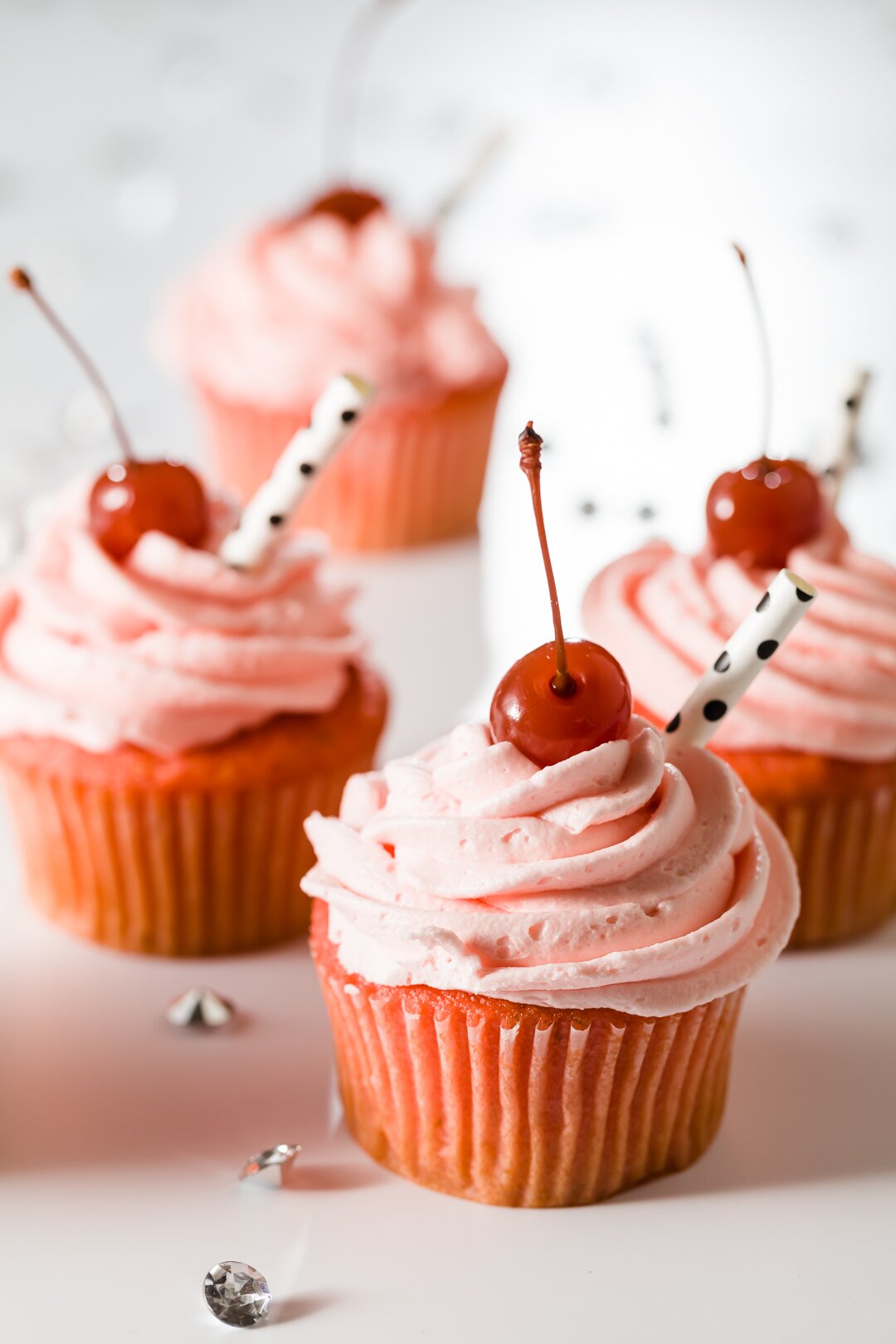 Shirley Temple Cupcakes