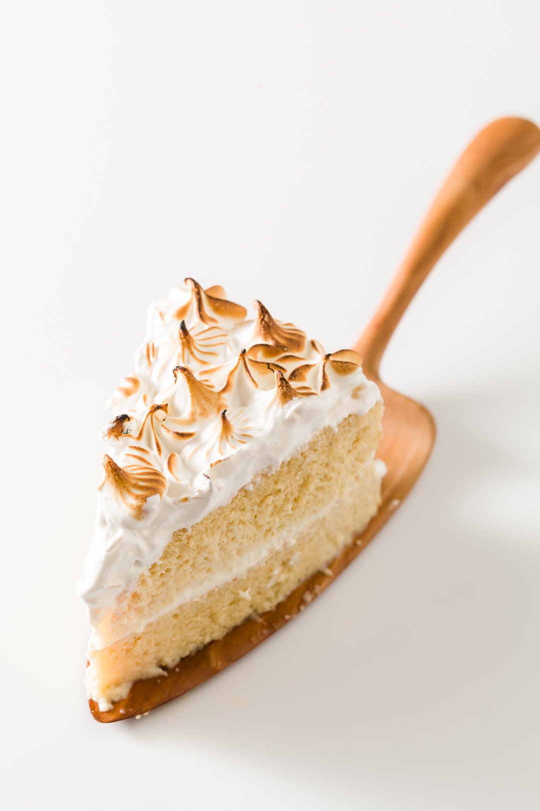 Slice of Pressure Cooker Tres Leches Cake